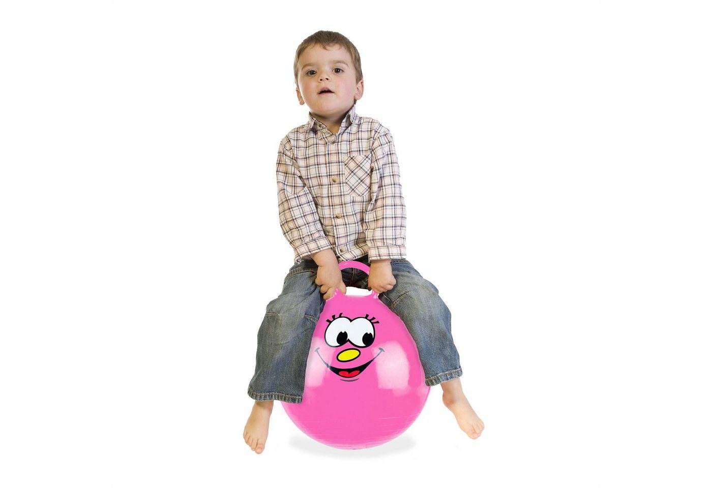 relaxdays Hüpfball für Kind, Pink relaxdays Hüpfball für Kind, Pink von relaxdays