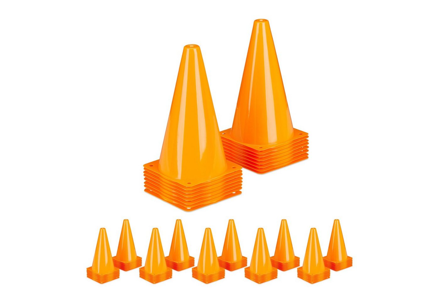 relaxdays Pylonen 96 x Pylonen orange relaxdays Pylonen 96 x Pylonen orange von relaxdays