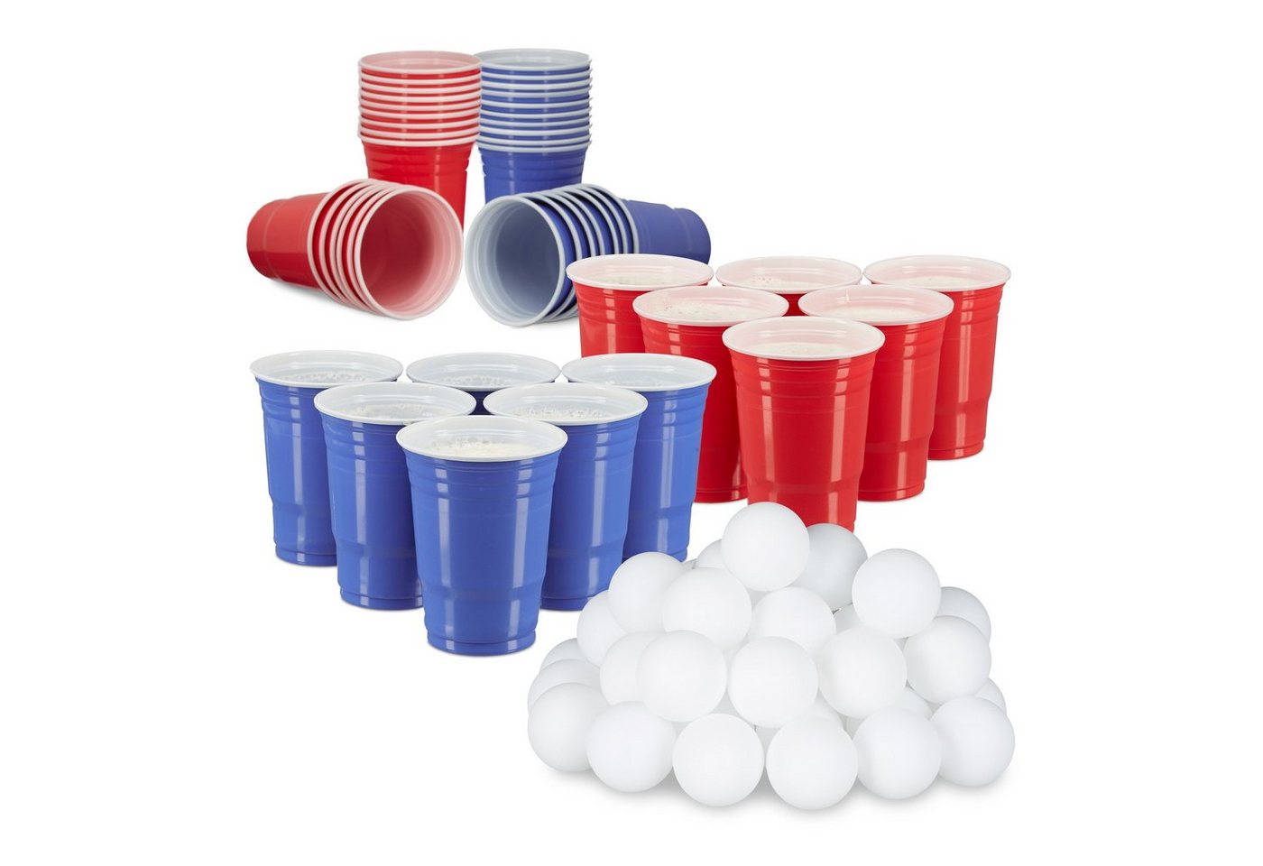 relaxdays Spiel 148 tlg. Beer Pong Set relaxdays Spiel 148 tlg. Beer Pong Set von relaxdays