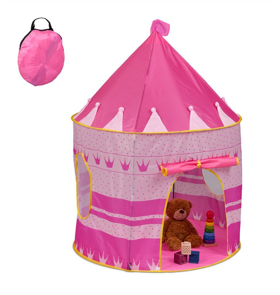 relaxdays Spielzelt Spielzelt Prinzessin von relaxdays