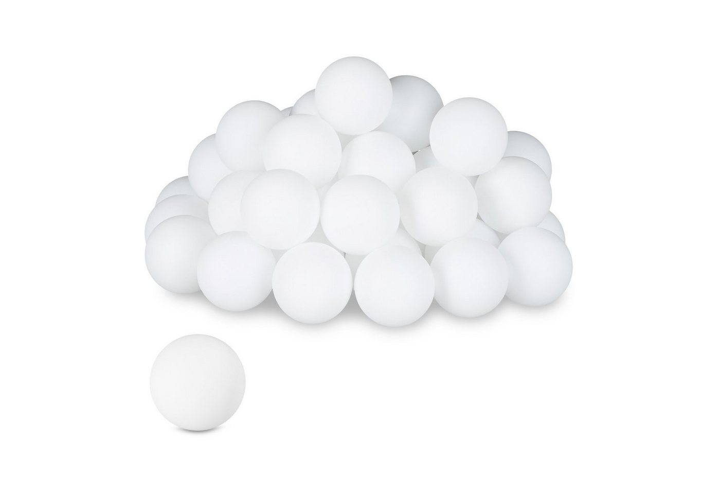 relaxdays Tischtennisball Weiße Beer Pong Bälle im 144er Set relaxdays Tischtennisball Weiße Beer Pong Bälle im 144er Set von relaxdays