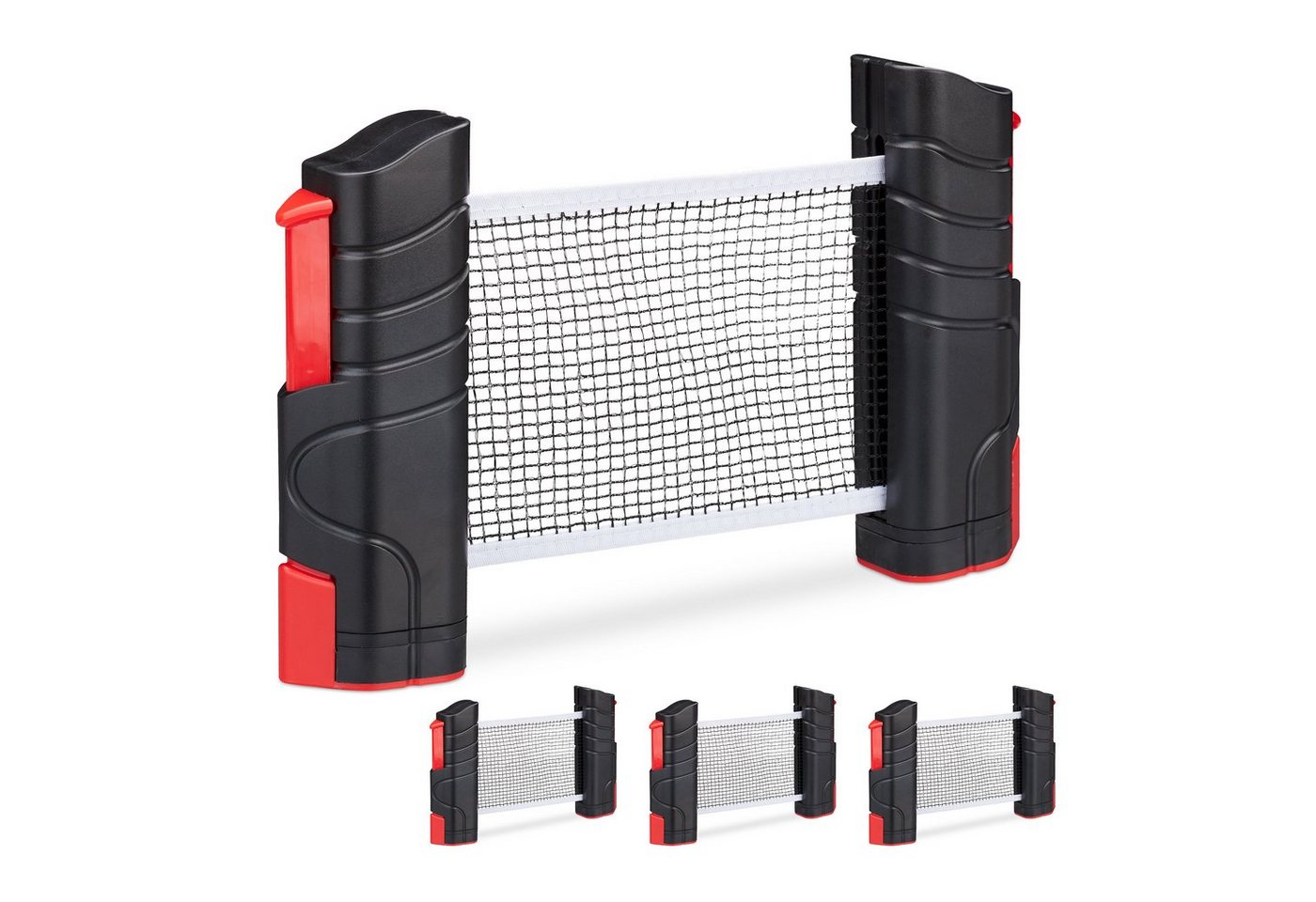 relaxdays Tischtennisnetz 4 x Tischtennisnetz ausziehbar relaxdays Tischtennisnetz 4 x Tischtennisnetz ausziehbar von relaxdays