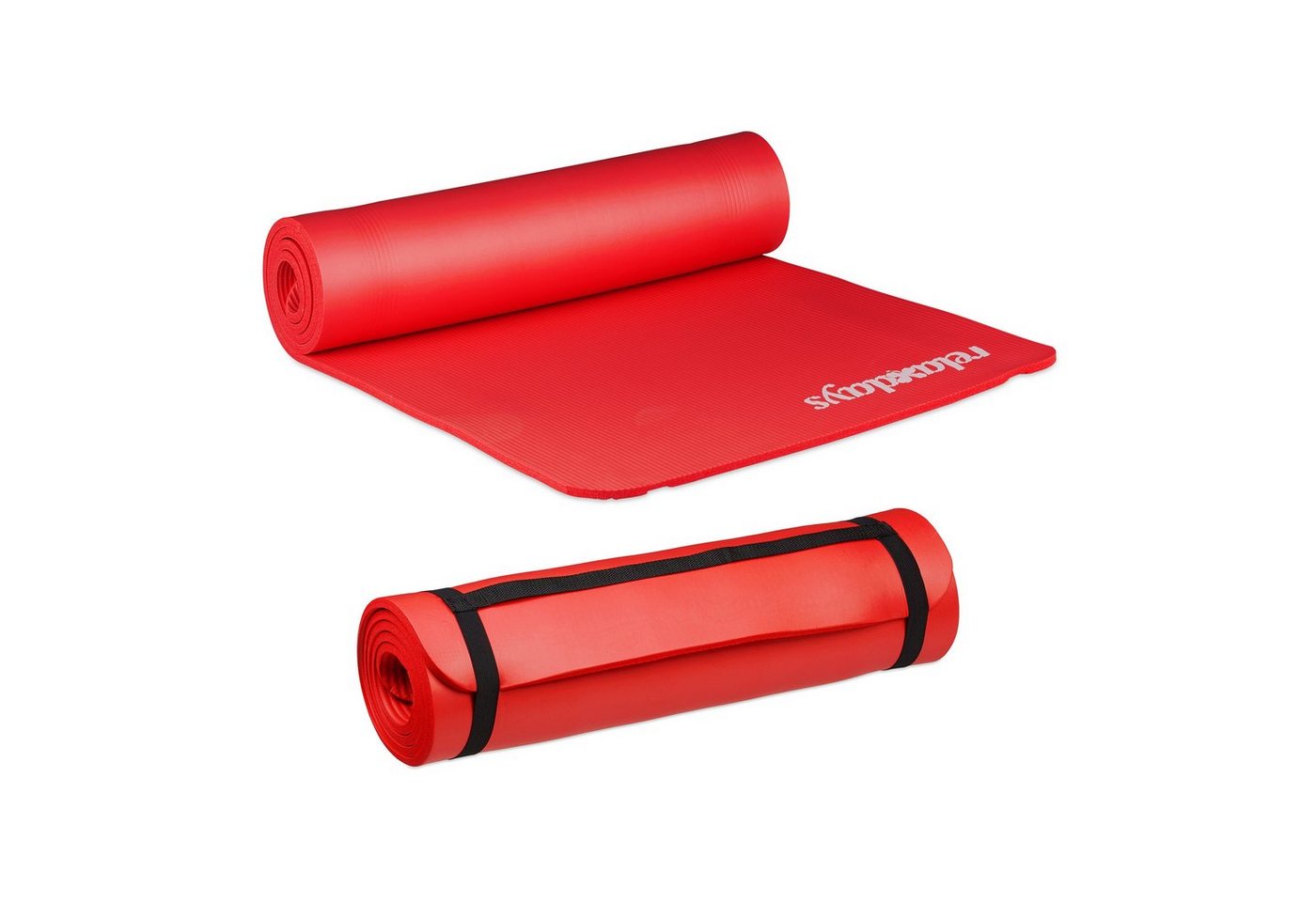 relaxdays Yogamatte 2 x Yogamatte 1 cm dick rot relaxdays Yogamatte 2 x Yogamatte 1 cm dick rot von relaxdays