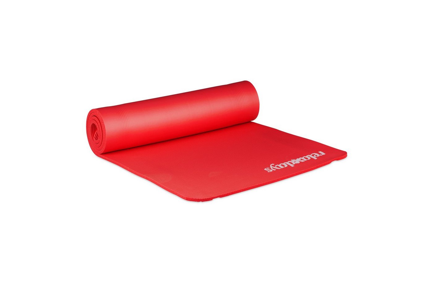 relaxdays Yogamatte 1 cm dick einfarbig, Rot relaxdays Yogamatte 1 cm dick einfarbig, Rot von relaxdays