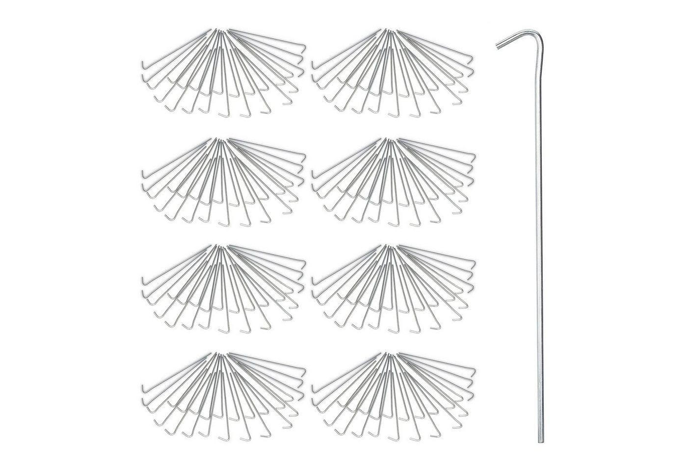 relaxdays Zelthering Zeltheringe 200er Set relaxdays Zelthering Zeltheringe 200er Set von relaxdays