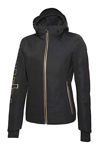 rh+ Logo W Jacket Logo W Jacket, Damen, IND2842 912XL, black/Gold, XL von rh+