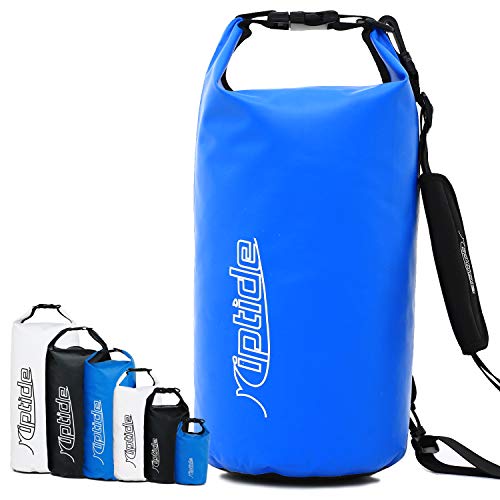 riptide Dry Bag - wasserdichter Packsack mit Umhängegurt | blau | 20l von riptide