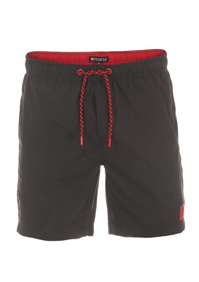 riverso Badeshorts Herren Badehose RIVDavid Regular Fit (1-St) Sportshorts mit Kordelzug von riverso