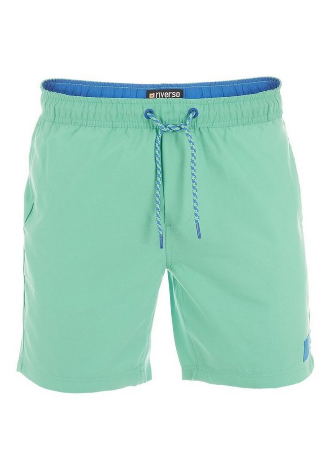 riverso Badeshorts Herren Badehose RIVDavid Regular Fit (1-St) Sportshorts mit Kordelzug riverso Badeshorts Herren Badehose RIVDavid Regular Fit (1-St) Sportshorts mit Kordelzug von riverso