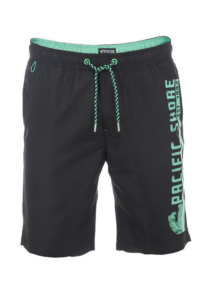 riverso Badeshorts Herren Badehose RIVJannik Regular Fit (1-St) Sportshorts mit Kordelzug riverso Badeshorts Herren Badehose RIVJannik Regular Fit (1-St) Sportshorts mit Kordelzug von riverso