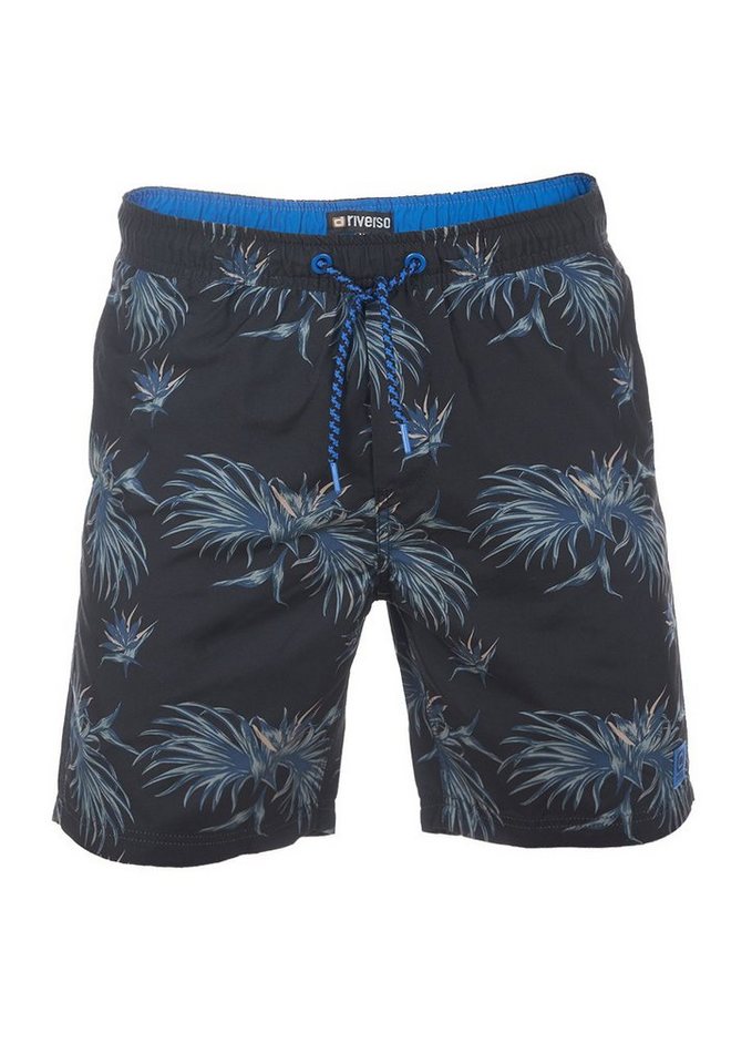 riverso Badeshorts Herren Badehose RIVKai Regular Fit (1-St) Sportshorts mit Kordelzug riverso Badeshorts Herren Badehose RIVKai Regular Fit (1-St) Sportshorts mit Kordelzug von riverso