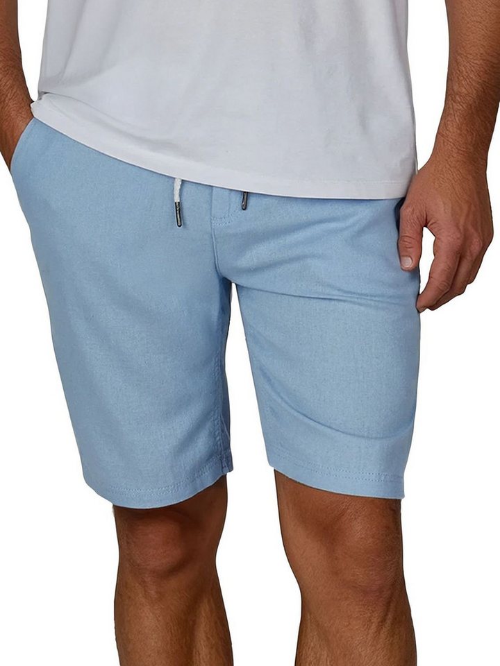 riverso Bermudas Herren Freizeitshorts RIVOliver Regular Fit Leinenshort mit Zugbandverschluss riverso Bermudas Herren Freizeitshorts RIVOliver Regular Fit Leinenshort mit Zugbandverschluss von riverso