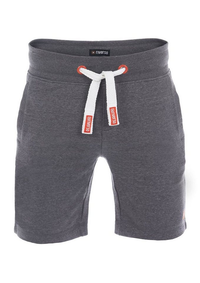 riverso Sweatshorts Herren Sportshorts RIVMoritz Regular Fit Bermudashort mit Kordelzug riverso Sweatshorts Herren Sportshorts RIVMoritz Regular Fit Bermudashort mit Kordelzug von riverso