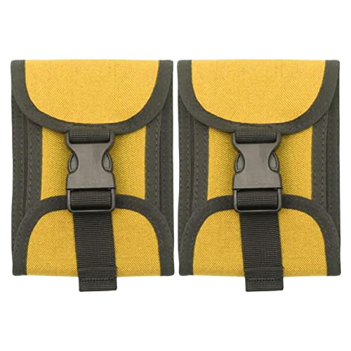 rockible 2 Count Tauchen Schnorcheln Gewichtsgürtel Aufbewahrungstasche Tasche mit Schnalle Ersatzteile Universal 2kg 5lb, Gelb rockible 2 Count Tauchen Schnorcheln Gewichtsgürtel Aufbewahrungstasche Tasche mit Schnalle Ersatzteile Universal 2kg 5lb, Gelb von rockible