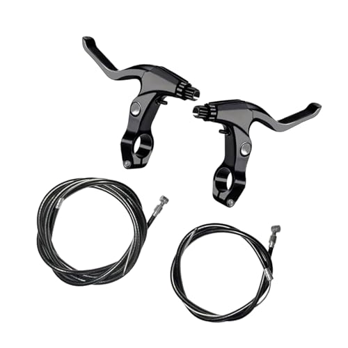 rockible 2 stück Fahrrad Bremshebel Bikes Bremse Zubehör für 2,2 cm Durchmesser Lenker, Schwarz rockible 2 stück Fahrrad Bremshebel Bikes Bremse Zubehör für 2,2 cm Durchmesser Lenker, Schwarz von rockible