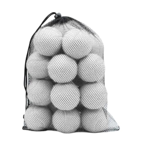 rockible 20 Stück Tennisbälle mit Netztasche, Trainingsbälle für fortgeschrittene Anfänger, Tennis Training Übungsbälle Hundespielzeug Spielbälle für Training, Freizeit, Sandplatz, Weiß rockible 20 Stück Tennisbälle mit Netztasche, Trainingsbälle für fortgeschrittene Anfänger, Tennis Training Übungsbälle Hundespielzeug Spielbälle für Training, Freizeit, Sandplatz, Weiß von rockible