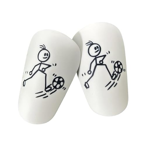 rockible 2X Mini Fußball Schienbeinschoner Schienbeinschutz Fußball Schienbeinschoner Fußball Schutzausrüstung, Weiß rockible 2X Mini Fußball Schienbeinschoner Schienbeinschutz Fußball Schienbeinschoner Fußball Schutzausrüstung, Weiß von rockible