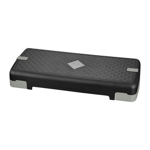 rockible Aerobic Stepper Übung Schritt Plattform Einstellbare Workout Stabile Tragbare, Black Gray L von rockible