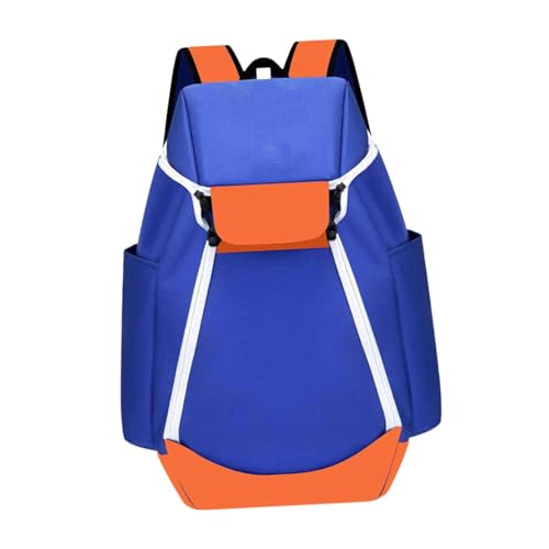 rockible Basketball-Rucksack, große Sporttasche für Männer und Frauen, Sportler, Fußballtasche mit großer Kapazität, Orange von rockible