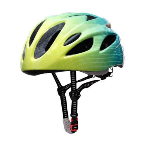 rockible Fahrradhelm für Kinder, Rennradhelm, Schutzhelm, leicht, verstellbar, für Skateboarding im Freien, Gelbgrün rockible Fahrradhelm für Kinder, Rennradhelm, Schutzhelm, leicht, verstellbar, für Skateboarding im Freien, Gelbgrün von rockible