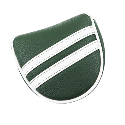 rockible Golf Mallet Putter Head Cover Wrap Sleeve, Golf Protector PU Liefert Ausrüstung Golf Putter Schutz Golf Headcover, GrÜn von rockible