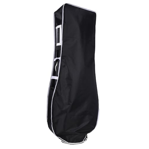 rockible Golfschlägertaschen-Hülle, Regenschutzhülle für Golftaschen, praktische, Wasserabweisende und leichte Golftaschen-Regenhaube für Damen und Herren, Schwarz von rockible