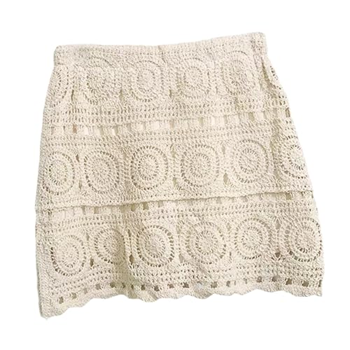 rockible Häkelrock für Damen, Trendiger, Atmungsaktiver Schwimmrock für Strand, Sommerreisen rockible Häkelrock für Damen, Trendiger, Atmungsaktiver Schwimmrock für Strand, Sommerreisen von rockible