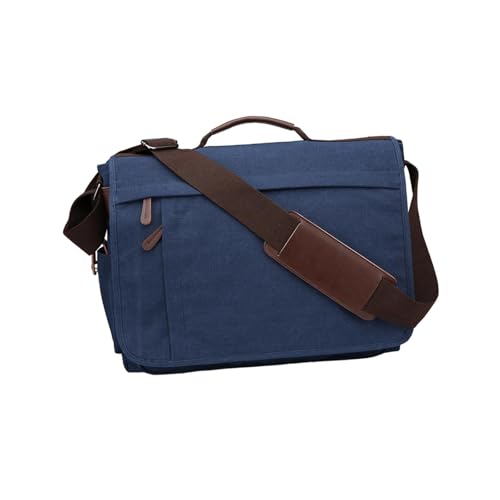 rockible Herren Umhängetasche Satchel Tasche für Workout Walking Outdoor Sport, tiefes Blau von rockible