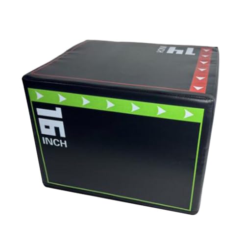 rockible Plyo Jump Box, Jump Box Fitness Soft, Sprungbox Schaumstoff, Crossfit Equipment Box, Soft Plyometric Box, Platform & Jumping Agility Box für Home Gym Workout, 40cmx30cmx35cm rockible Plyo Jump Box, Jump Box Fitness Soft, Sprungbox Schaumstoff, Crossfit Equipment Box, Soft Plyometric Box, Platform & Jumping Agility Box für Home Gym Workout, 40cmx30cmx35cm von rockible