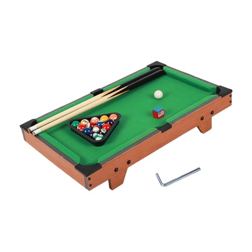 rockible Kinder Billardtisch Set Snooker Tisch Desktop-Spiel Spielzeug Kleine Tabletop Billardtisch für Jungen von rockible