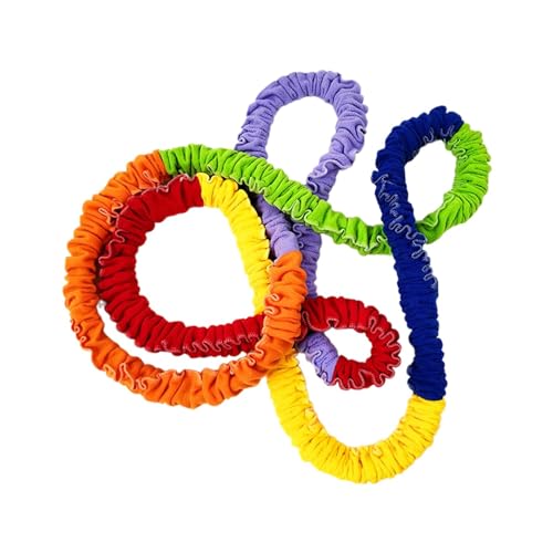 rockible Kooperatives Stretchseil-Widerstandsband in Regenbogenfarben, multifunktionale dynamische Bewegungsübungsstütze für das Fitnessstudio für Kinder rockible Kooperatives Stretchseil-Widerstandsband in Regenbogenfarben, multifunktionale dynamische Bewegungsübungsstütze für das Fitnessstudio für Kinder von rockible