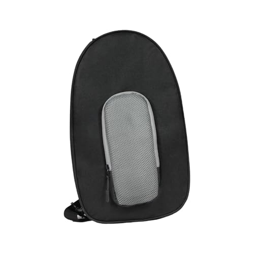 rockible Pickleball-Tasche, Pickleball-Rucksack, Geschenke, Verstellbarer Riemen mit Reißverschluss, Sport-Tennistasche, Umhängetasche für Ball-Tennisschläger, Schwarz von rockible