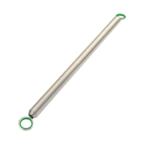 rockible Pilates Bett Frühling Pilates Ausrüstung Edelstahl Übung Zugfeder Ersatz, Grün 2.5x26.8x472mm von rockible