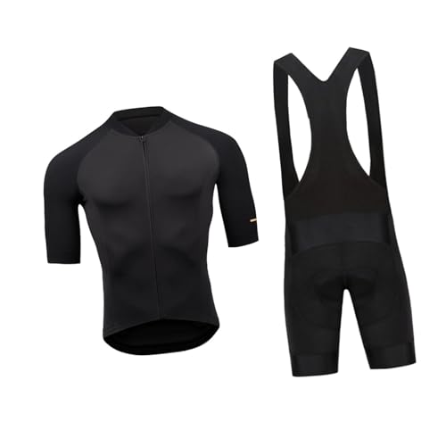 rockible Radtrikot-Set, kurzärmelig, Bekleidung, Fahrrad-Outfit, Herren, Rennrad-Shirt für den Sport, M von rockible