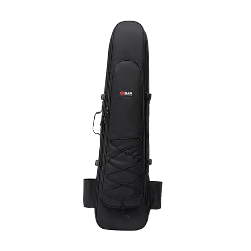 rockible Tasche für Lange Flossen, Tauchflossentasche, wasserdicht, mit Reißverschluss, Leichter Tauchausrüstungstasche, Rucksack für Speerfischen im Freien, schwarz groß rockible Tasche für Lange Flossen, Tauchflossentasche, wasserdicht, mit Reißverschluss, Leichter Tauchausrüstungstasche, Rucksack für Speerfischen im Freien, schwarz groß von rockible