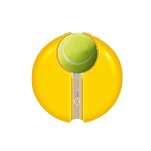 rockible Tennis Trainingspartner für Anfänger – Tragbares Übungsset für Den Außenbereich, Gelb von rockible