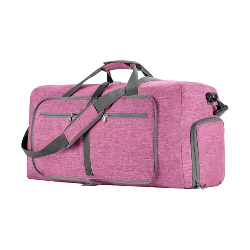 rockible Weekender Tasche Reisetasche für Urlaub Kurzurlaub Sport Wandern Reisen, Rosa von rockible