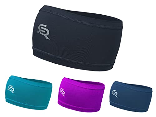 Stirnband Schweissband Atmungsaktives Sportstirnband Yoga Joggen Radical Shock II (Lila) von rough radical