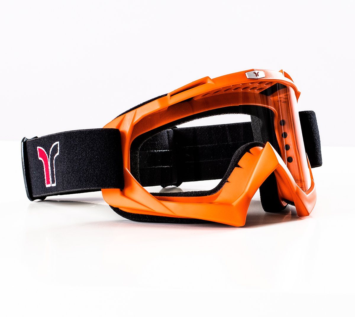 rueger-helmets Skihelm RB-970 Crossbrille Endurobrille Quadbrille Motocrossbrille ruegerRB-970 Crossbrille orange von rueger-helmets