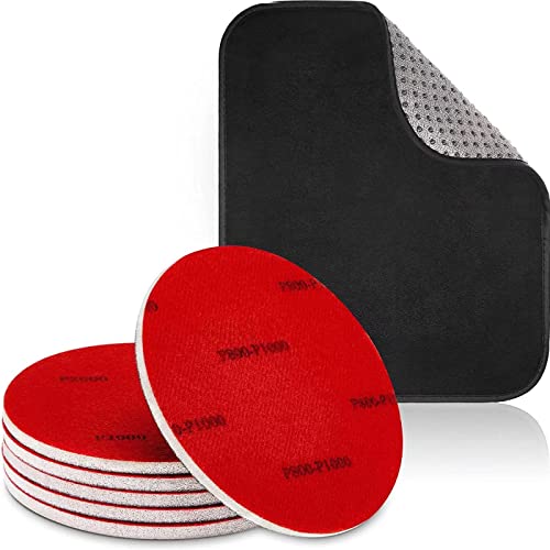 runrayay Bowlingkugel-Schleifpad-Set, 6 Bowling-Schleifpads und 1 Mikrofaser-Bowlingkugel-Handtuch, Bowling-Reinigungsset für Bowling-Zubehör, Körnung 500, 1000, 2000 runrayay Bowlingkugel-Schleifpad-Set, 6 Bowling-Schleifpads und 1 Mikrofaser-Bowlingkugel-Handtuch, Bowling-Reinigungsset für Bowling-Zubehör, Körnung 500, 1000, 2000 von runrayay