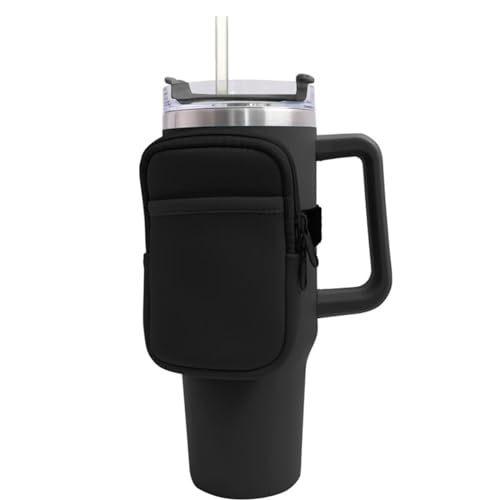 runrayay Water Bottle Pouch for Stanley Cup Accessories, Adjustable Belt Bag for Tumbler, Zipper Pouch Bag Cup Fanny Pack with Pocket, Running Water Bottle Bag Black runrayay Water Bottle Pouch for Stanley Cup Accessories, Adjustable Belt Bag for Tumbler, Zipper Pouch Bag Cup Fanny Pack with Pocket, Running Water Bottle Bag Black von runrayay