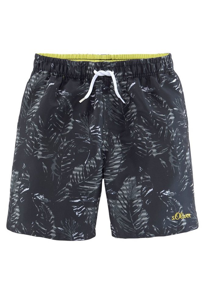 s.Oliver Badeshorts Blade Kids mit kontrastfarbenem Detail von s.Oliver