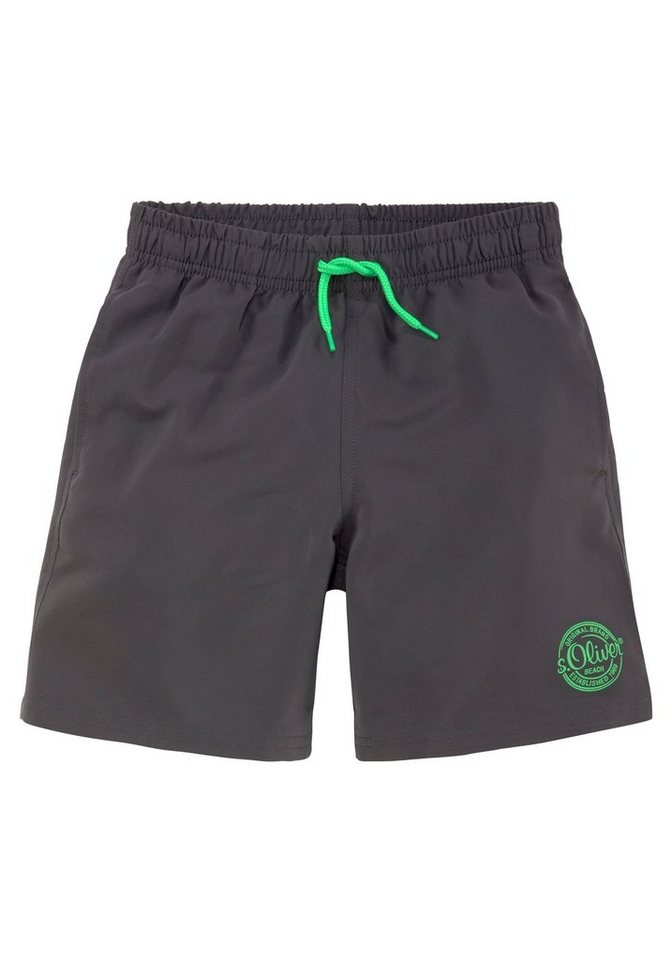 s.Oliver Badeshorts mit seitlichem Logodruck s.Oliver Badeshorts mit seitlichem Logodruck von s.Oliver