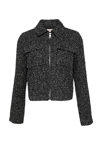 s.Oliver Kurze Boucléjacke mit aufgesetzten Taschen schwarz 38 s.Oliver Kurze Boucléjacke mit aufgesetzten Taschen schwarz 38 von s.Oliver