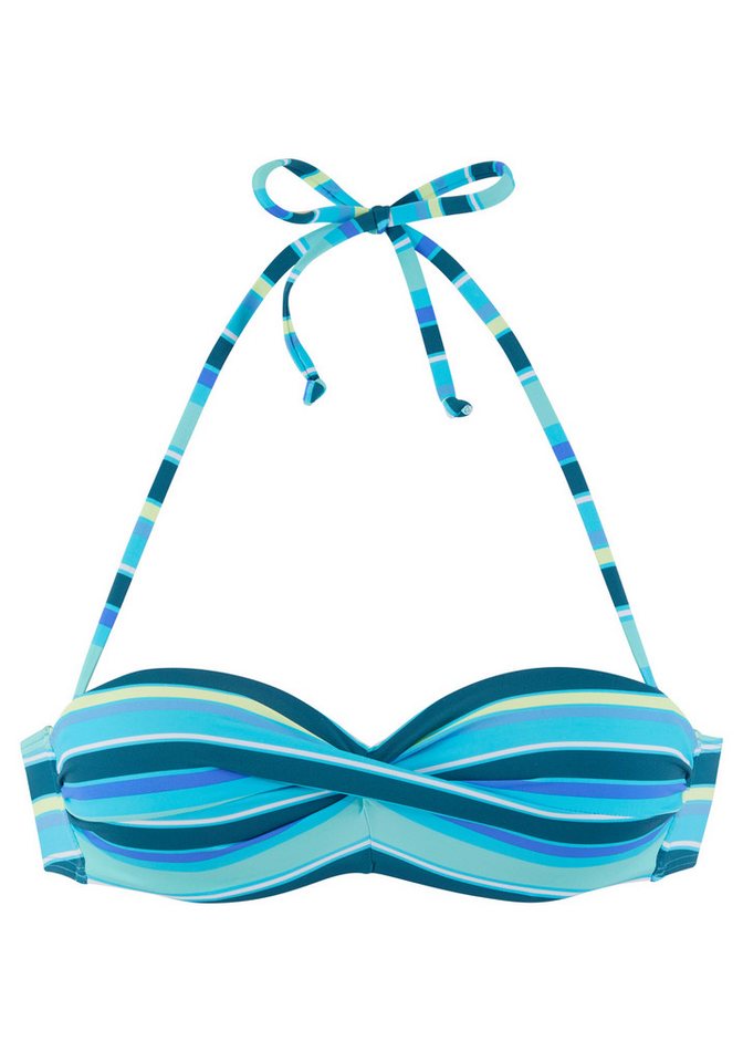 s.Oliver Bügel-Bandeau-Bikini-Top Fun, im trendigen Streifen-Design s.Oliver Bügel-Bandeau-Bikini-Top Fun, im trendigen Streifen-Design von s.Oliver