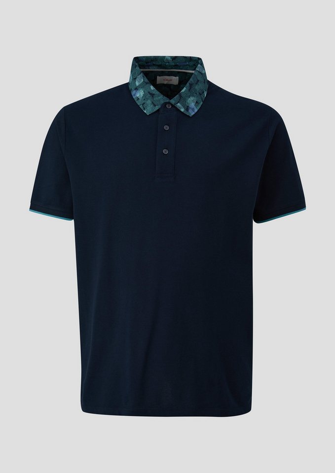 s.Oliver Kurzarmshirt Poloshirt mit Piquéstruktur von s.Oliver