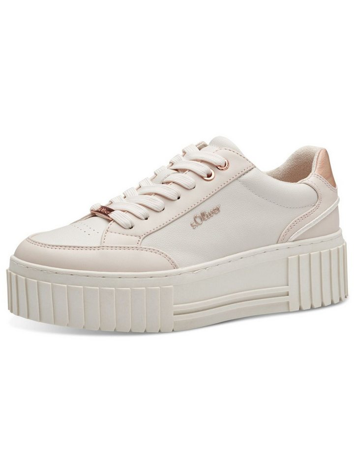 s.Oliver Sneaker Lederimitat Plateausneaker s.Oliver Sneaker Lederimitat Plateausneaker von s.Oliver