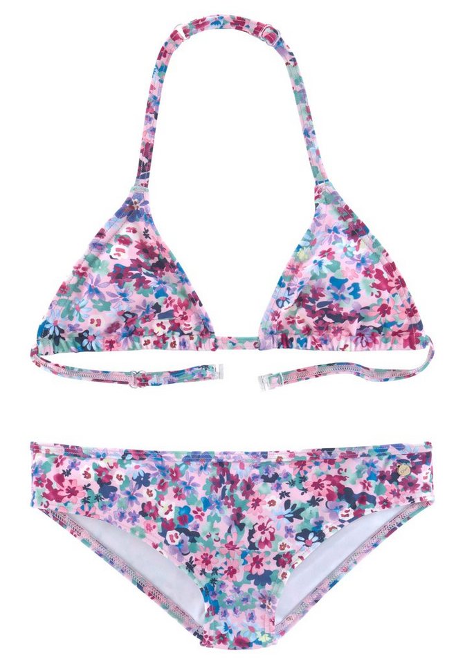 s.Oliver Triangel-Bikini mit sommerlichem Blumendruck von s.Oliver