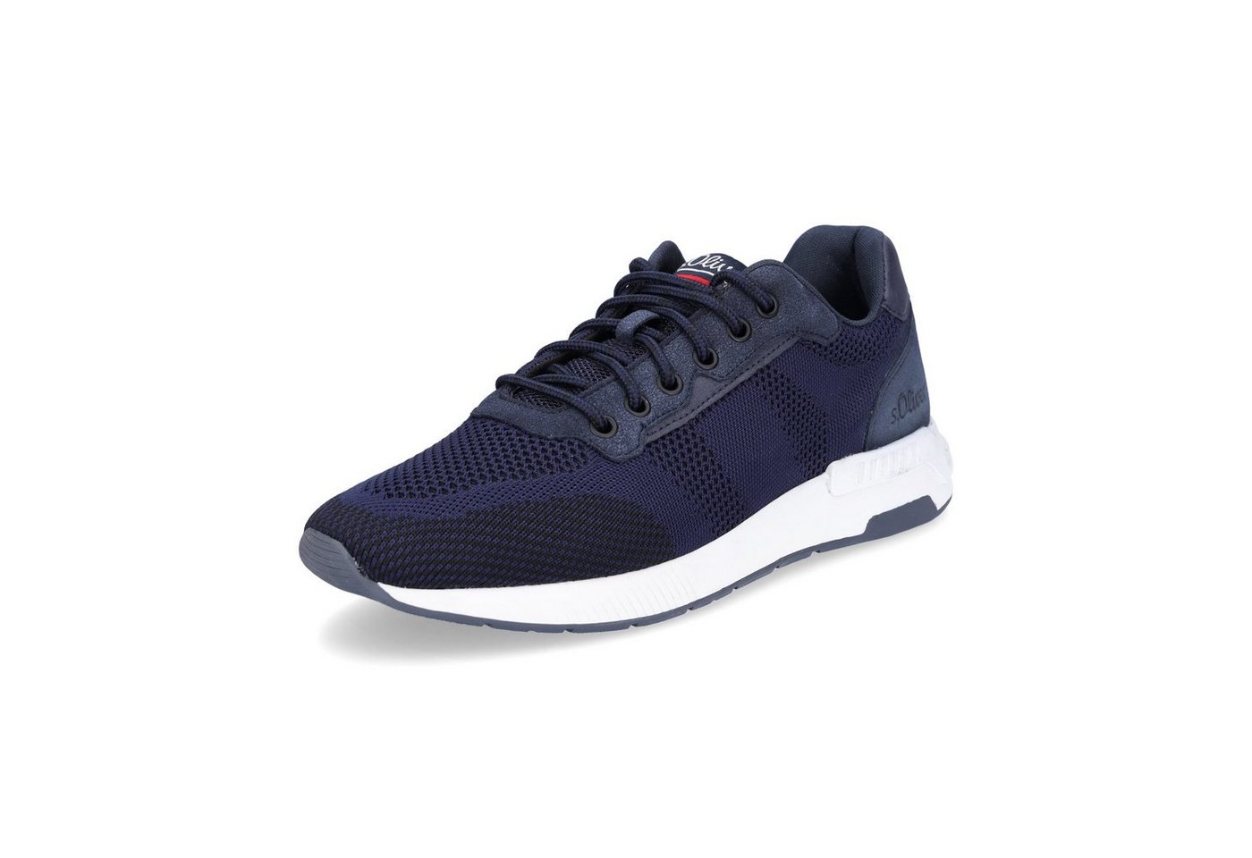 s.Oliver s.Oliver Herren Strick Sneaker marine blau Sneaker von s.Oliver