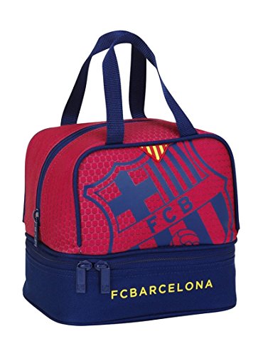 F.C. Barcelona 2018 Federmäppchen 25x8x20 Centimeters Blau/ Granit von safta